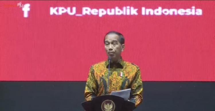 Pemilu 2024 Dihantui Situasi Sulit, Jokowi Minta KPU Kerja Efisien