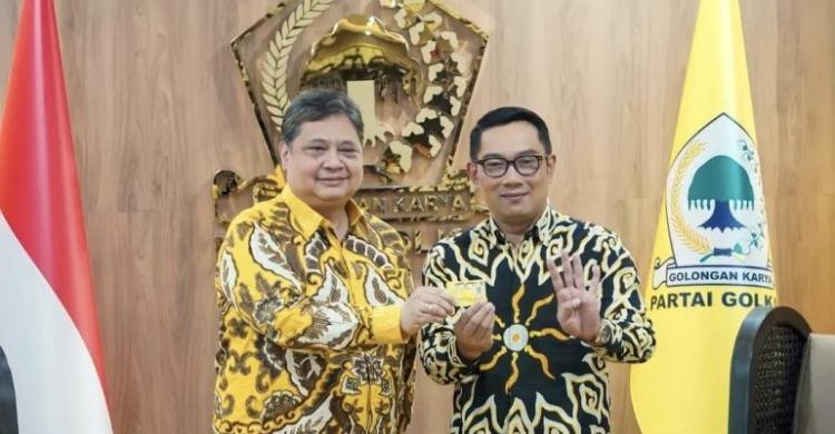 Pengamat: Gabung Golkar, Ridwan Kamil Bisa Naik Kelas