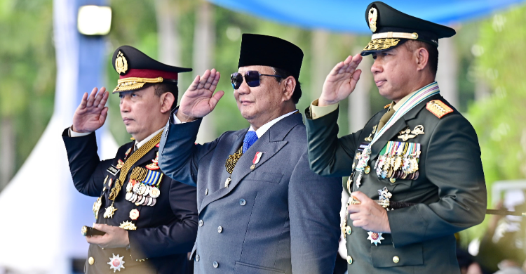 Prabowo: Saya Saksikan, Kini Polisi Turun Ke Rakyat