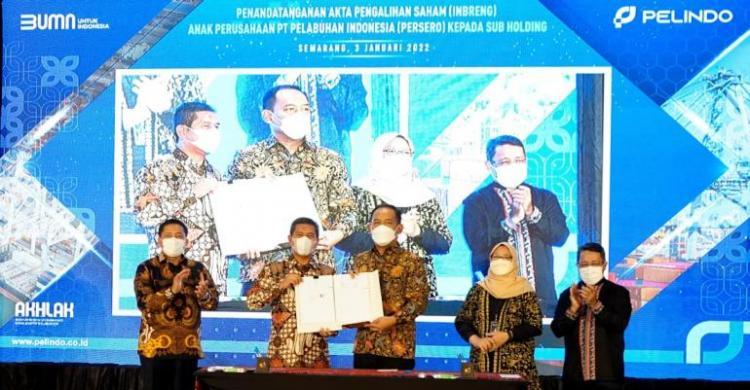 Perkuat Bisnis, Pelindo Serahkan Operasi Dan Inbreng Saham Kepada ...