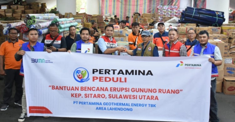 PGE Area Lahendong Salurkan Bantuan Untuk Korban Terdampak Erupsi ...