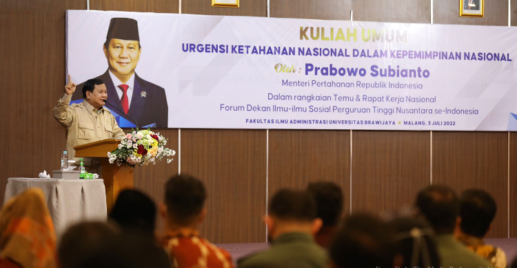 Pidato Ketahanan Nasional Di Brawijaya Prabowo: Pemerintahan Jokowi ...