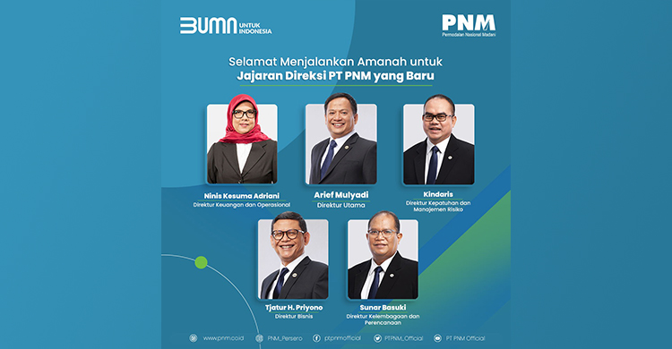 PNM Resmi Miliki Susunan Direksi Baru