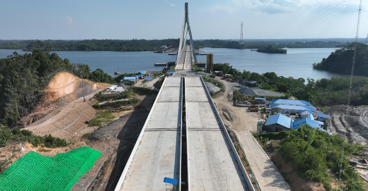 Progress Capai 63 Persen, WSBP Suplai Readymix Ke Proyek Jalan Tol IKN