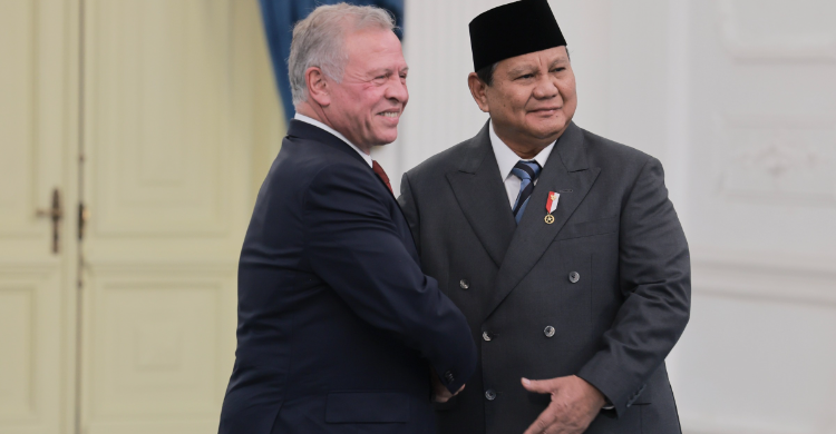 Raja Abdullah II Puji Prabowo: Anda Bawa Indonesia ke Arah yang Sangat Baik