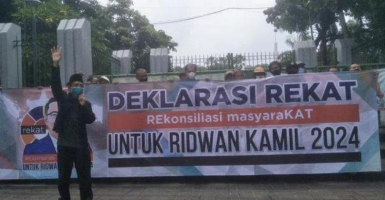 Rekat Indonesia Deklarasi Dukung Ridwan Kamil Capres 2024