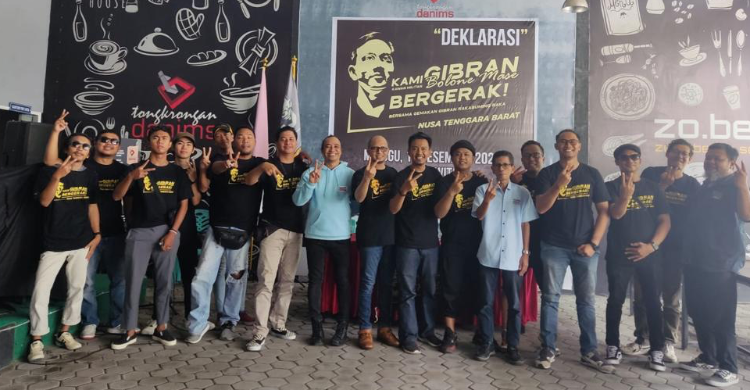 Relawan Kami Gibran NTB Resmi Terbentuk, Perluas Ceruk Suara Prabowo-Gibran