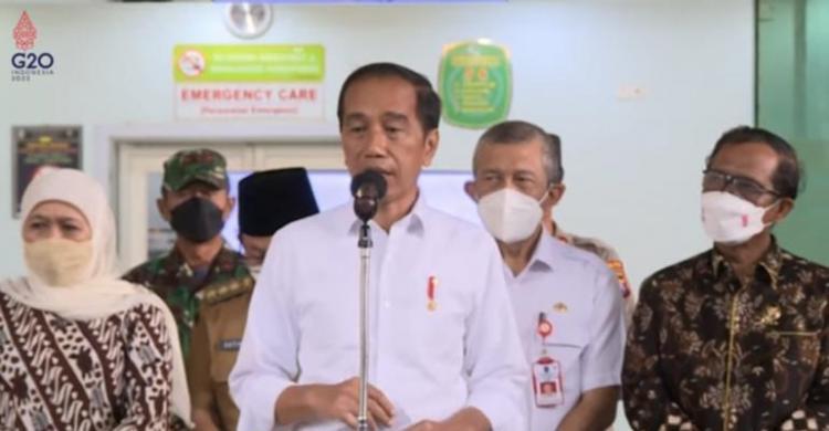 Hari Ini Jokowi Sampaikan Santunan Rp 50 Juta Untuk Korban Meninggal