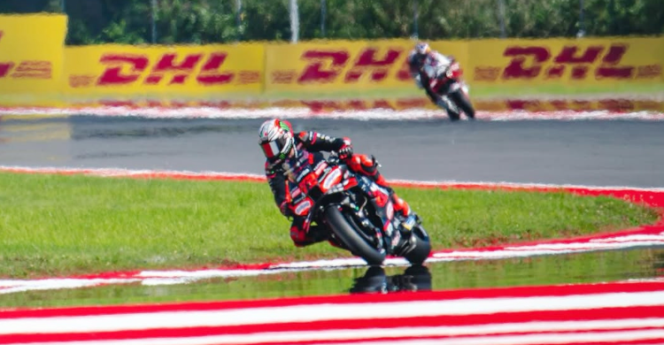 Sesi Latihan MotoGP Indonesia Marc Marquez Tersungkur, Marco Bezzecchi ...