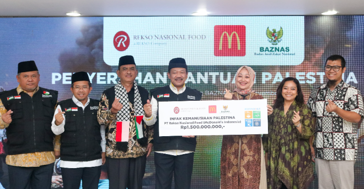 McDonalds Indonesia Komit Ringankan Penderitaan Rakyat Palestina