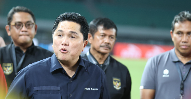 Survei 90 Persen Suporter Percaya Erick Thohir Bawa Sepakbola Kinclong