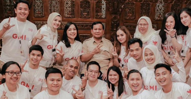 Survei Litbang Kompas: Elektabilitas Prabowo Naik Di Kalangan Milenial