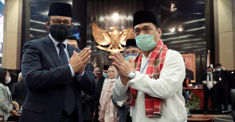 Tak Hanya Harmonis Di Jakarta, Wagub Tameng Gubernur