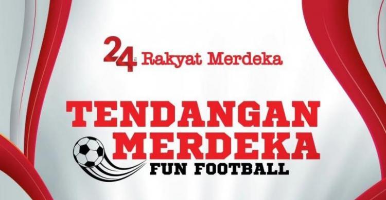 Flyer Tendangan Merdeka Fun Football. (Foto: Fery/RM)