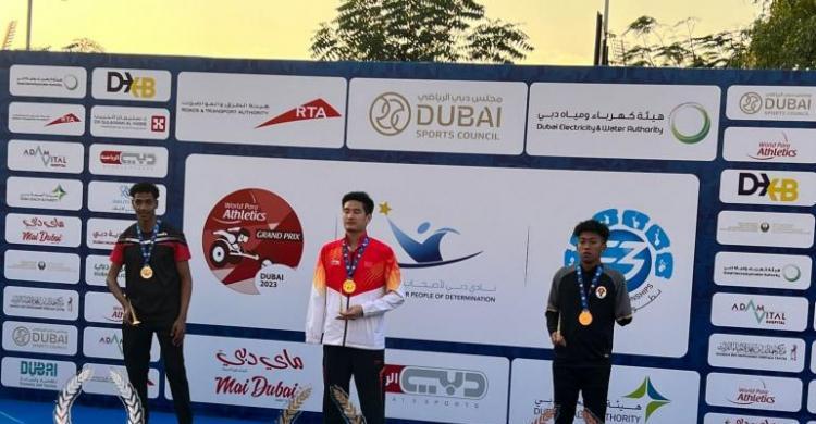 Tim Para Atletik Indonesia Raih 5 Emas Di Dubai