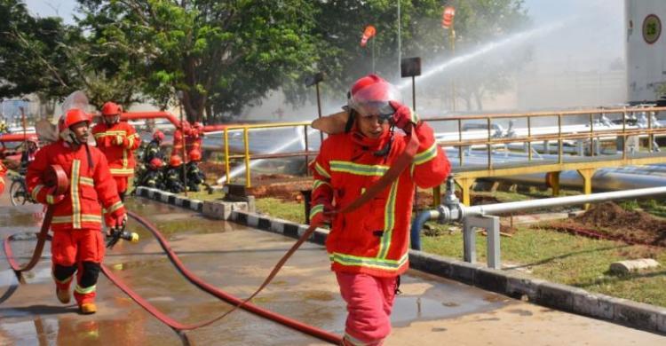 Pertamina Gelar Simulasi Penanggulangan Keadaan Darurat