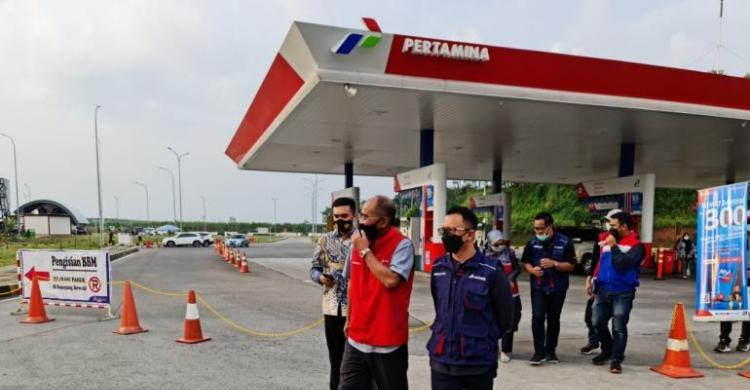 Tinjau Satgas RAFI Pertamina Pastikan Distribusi BBM Dan LPG Lancar