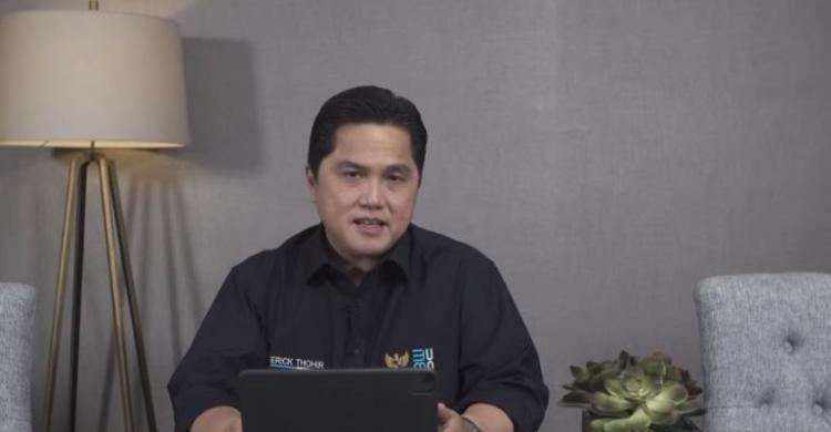 Transformasi Bumn Diapresiasi Jokowi Erick Thohir Happy