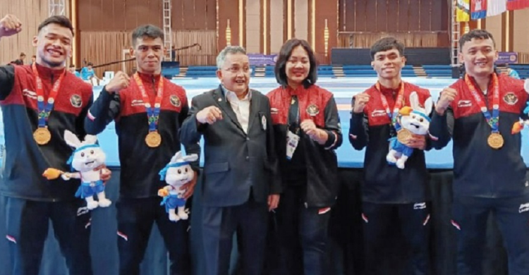 Tim Gulat Indonesia Berhasil Raih Empat Medali Emas Di Sea Games 2023