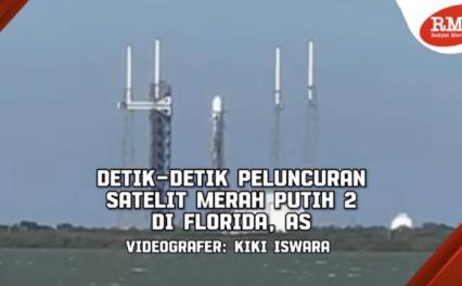 Detik-detik Peluncuran Satelit Merah Putih 2 di Florida, AS