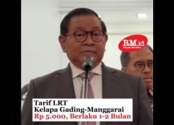 Tarif LRT Kelapa Gading-Manggarai Rp 5.000, Berlaku 1-2 Bulan