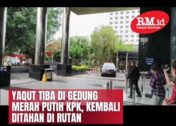 Yaqut Tiba di Gedung Merah Putih KPK, Kembali Ditahan di Rutan