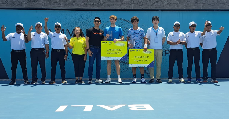 Kejuaraan Tenis Dunia Amman Seri VI M 25 Max Basing Lengkapi Gelar Dengan Juara Tunggal Amman M 25 Nusa Dua