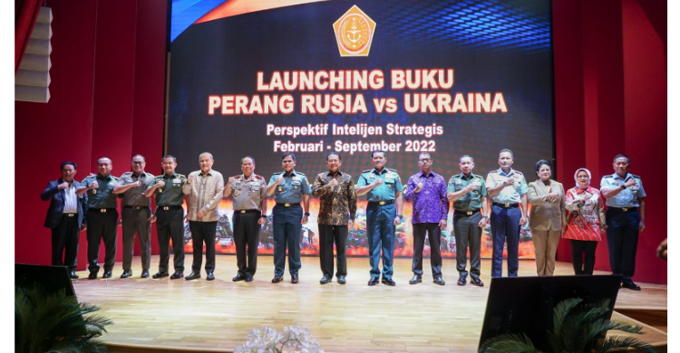 Bamsoet Apresiasi Peluncuran Buku Perang Rusia Vs Ukraina Karya BAIS TNI