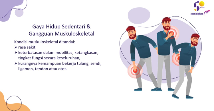 Combiphar Motivasi Gaya Hidup Aktif Guna Hindari Nyeri Sendi Dan Otot