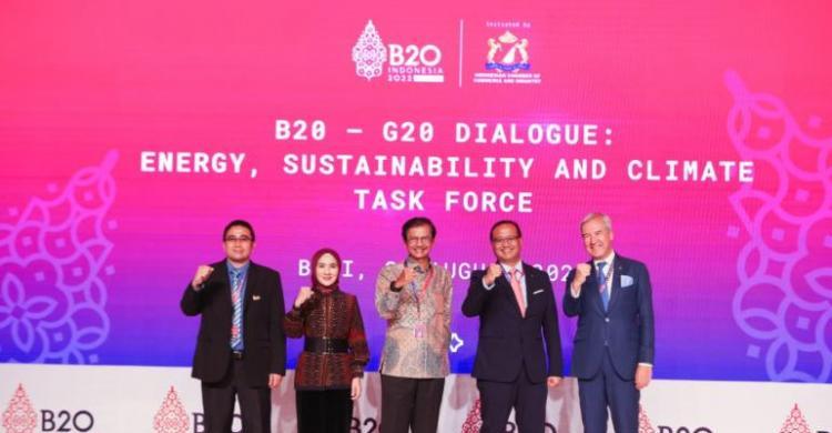 Dialog B20-G20 Transisi Energi Harus Berkeadilan Dan Inklusif