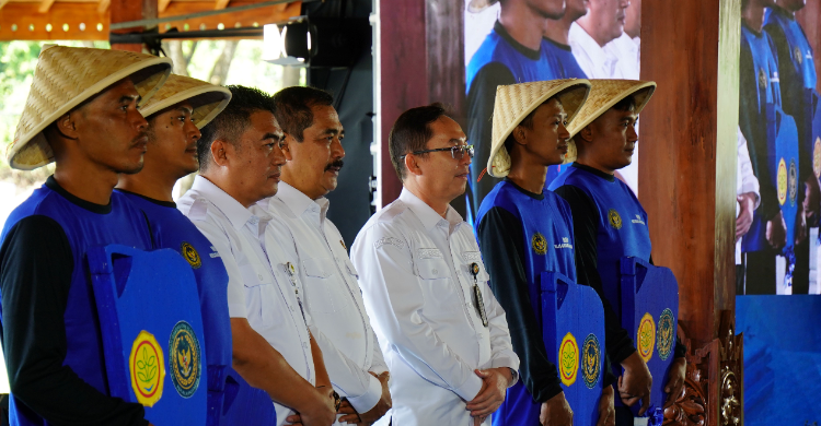 Dukung Asta Cita Presiden Kemenimipas dalam Peluncuran Program Ketahanan Pangan Nusakambangan