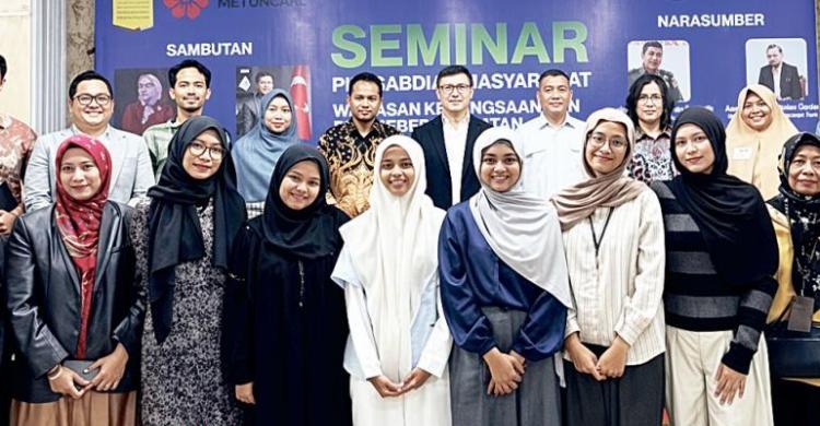 Duta Besar Turki Untuk Indonesia Talip Kucukcan Beri Dukungan Untuk Mahasiswa Baru