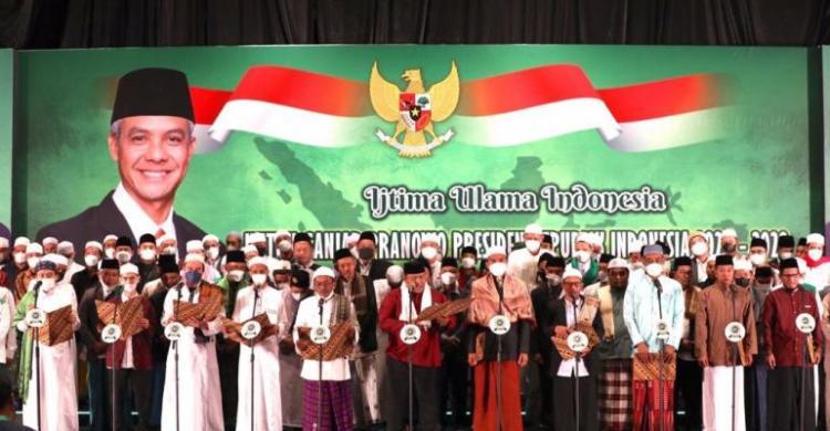 Ijtima Ulama Di Kaltim Menggema Dukung Ganjar Pranowo Presiden 2024