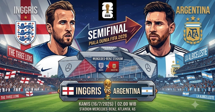 Inggris vs Argentina Gol Tangan Tuhan Masih Menghantui