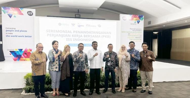 ISS Menandatangani PKB untuk Memperkuat Komitmen Kesejahteraan Karyawan