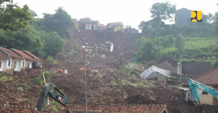 Jadi Atensi Presiden, PUPR Percepat Penanganan Longsor Di Sumedang