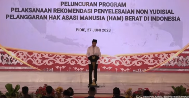 Jokowi: Luka Bangsa Akibat Pelanggaran HAM Berat Harus Segera Dipulihkan