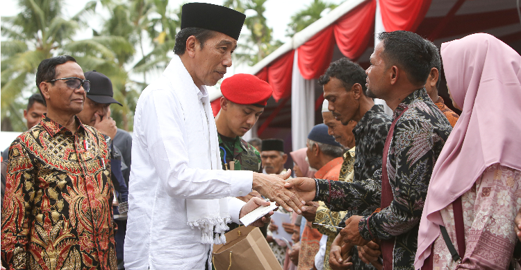 Jokowi Pulihkan Luka Korban Pelanggaran HAM Berat