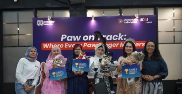 KAI Logistik Rekam 89 Ribu Pengiriman Hewan, Kucing Jadi Pilihan Utama