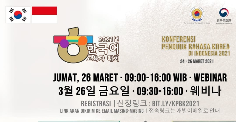 Kedubes Korsel Gelar Konferensi Pendidik Bahasa Korea 2021