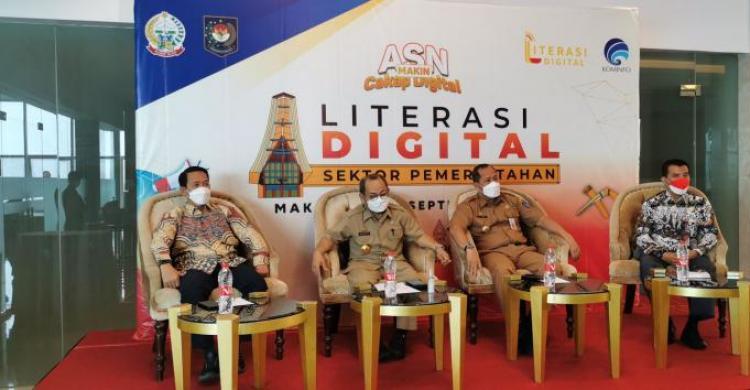 Kemenkominfo Dan Kemendagri Gelar Literasi Digital Bagi Asn Pemprov Sulsel