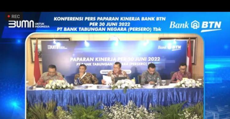 Kinerja Semester I-2022 Naik 59,87 Persen, Laba BTN Tembus Rp 1,47 Triliun