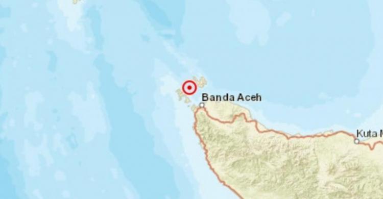 Kota Sabang Aceh Digoyang Gempa