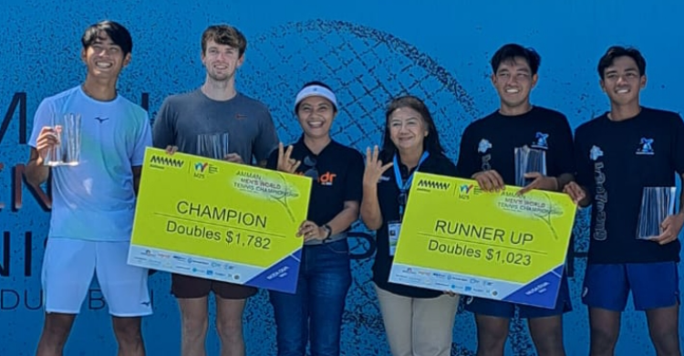 Tegar Beruntung Gagal Meraih Gelar, Rifqi Terhenti di Semifinal M 25 Nusa Dua