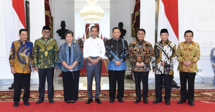 MPR Rapat Konsultasi Dengan Jokowi Bamsoet Pastikan PPHN Bisa ...