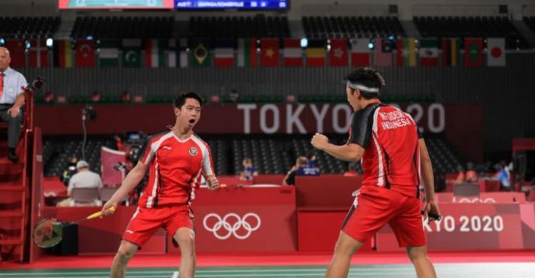 Ganda putra badminton olimpiade tokyo
