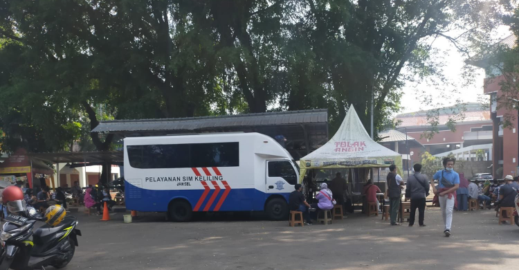 SIM Keliling Depok Tanggal 10 September Hadir di Dua Lokasi