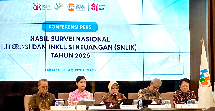 SNLIK 2026 Catat Literasi Keuangan RI 69 57 Inklusi Tembus 93 61