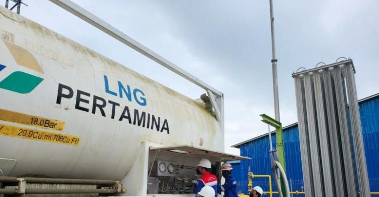 Subholding Gas Pertamina Supply Lng Ke Industri Bontang