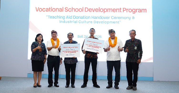 Tak Cuma Donasi Mesin TMMIN Juga Latih Guru SMK Di Bali